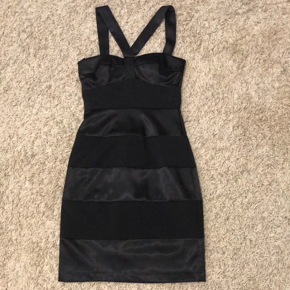 Leather dress
